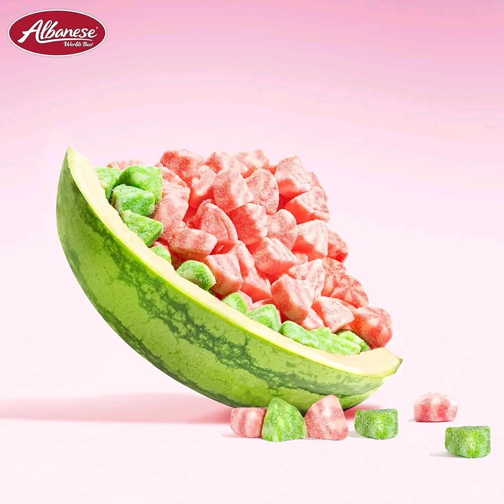 Albanese World's Best Gummi Watermelon Slices 4.5 lb Bag of Candy