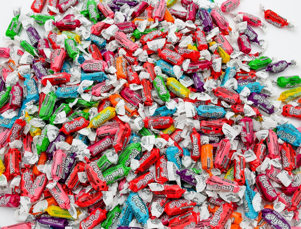Tootsie Frooties Candy - Assorted Flavors - 3 Lbs. Bag